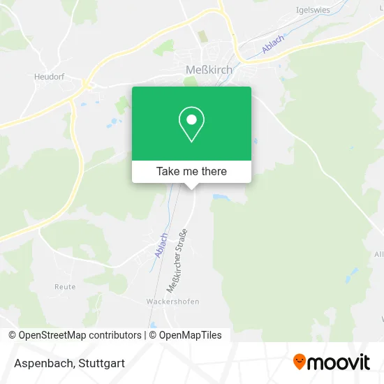 Aspenbach map
