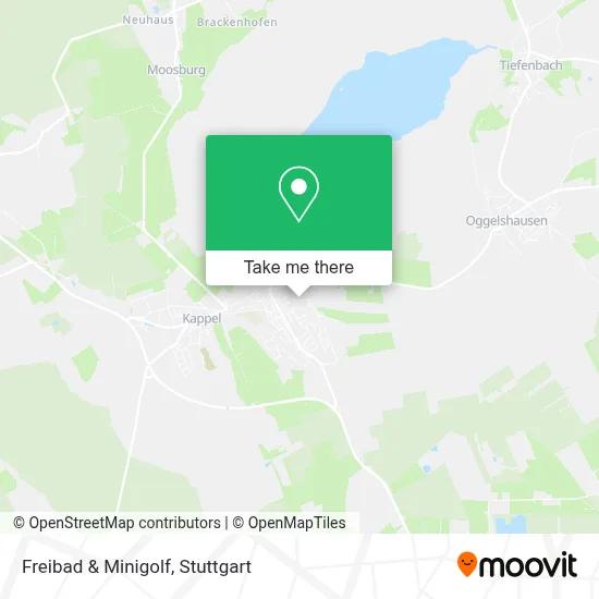 Freibad & Minigolf map