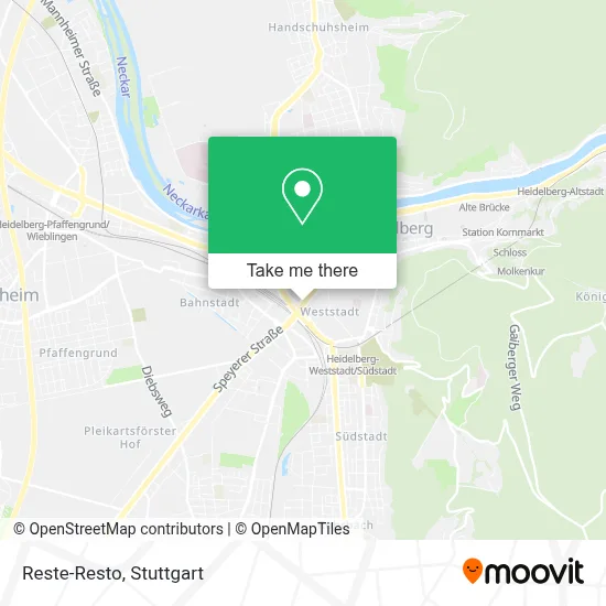 Reste-Resto map