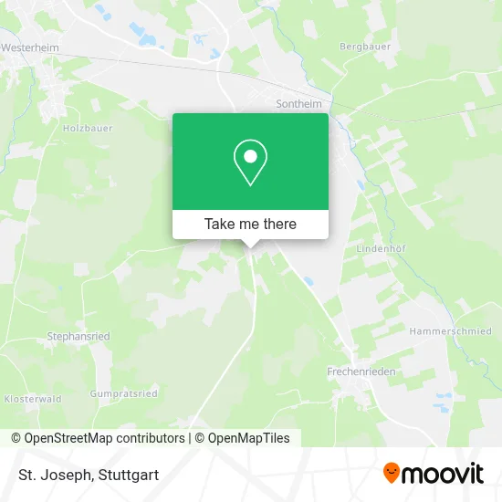 St. Joseph map