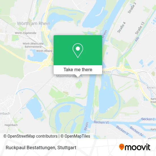 Ruckpaul Bestattungen map