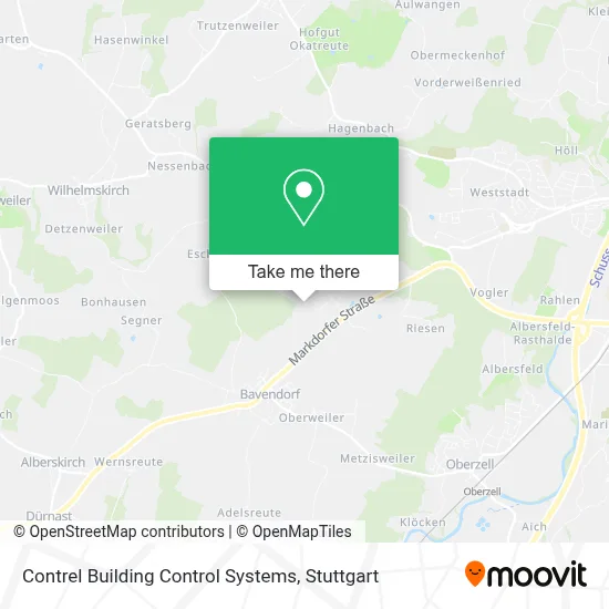 Contrel Building Control Systems map