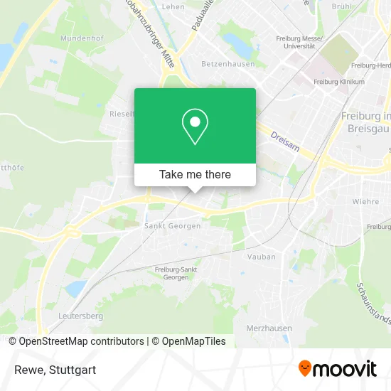 Rewe map