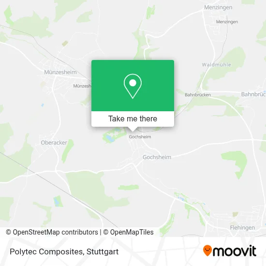 Polytec Composites map