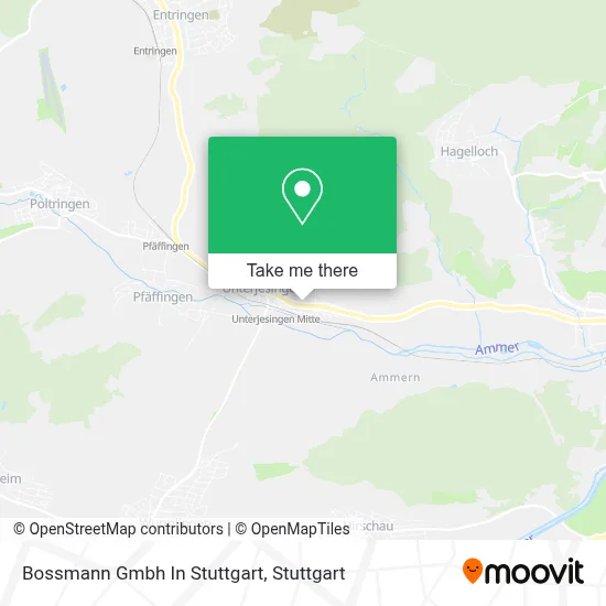 Bossmann Gmbh In Stuttgart map
