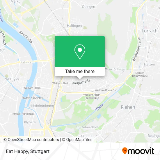 Eat Happy map