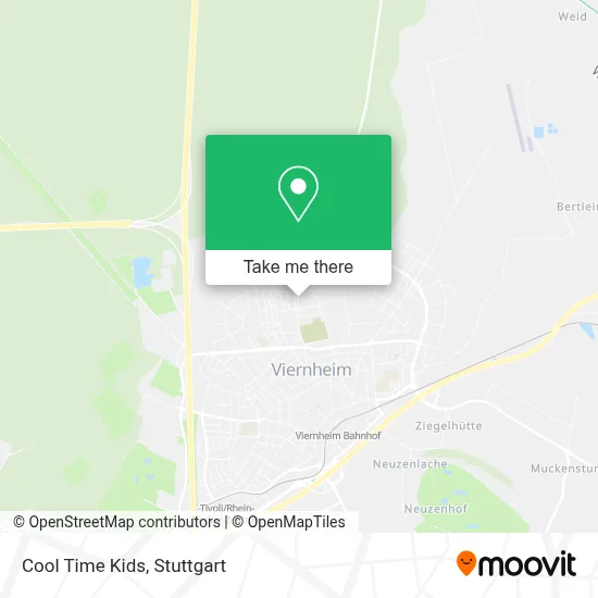 Cool Time Kids map
