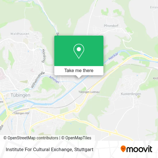 Institute For Cultural Exchange map