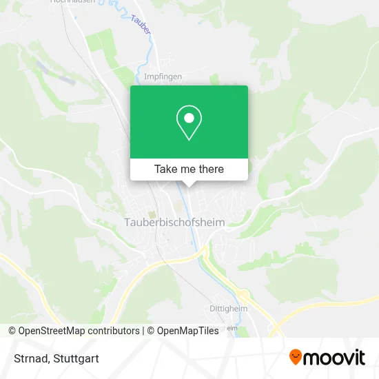 Strnad map