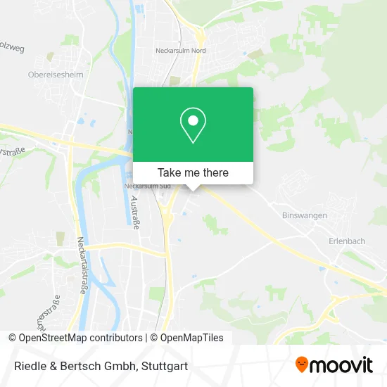 Riedle & Bertsch Gmbh map