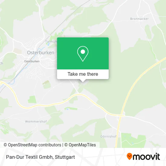 Pan-Dur Textil Gmbh map