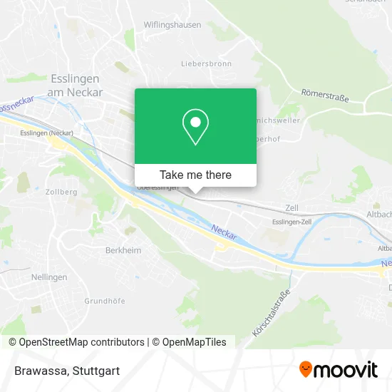 Brawassa map