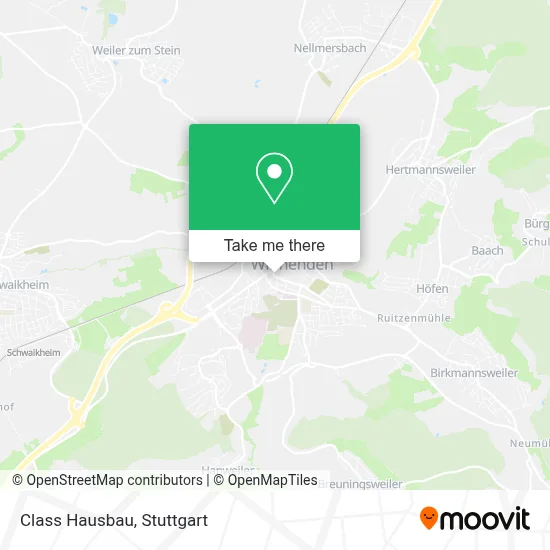 Class Hausbau map