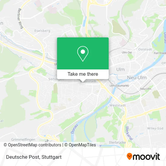 Deutsche Post map