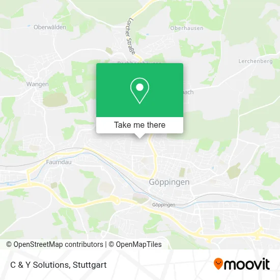 C & Y Solutions map