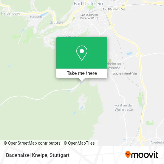 Badehaisel Kneipe map