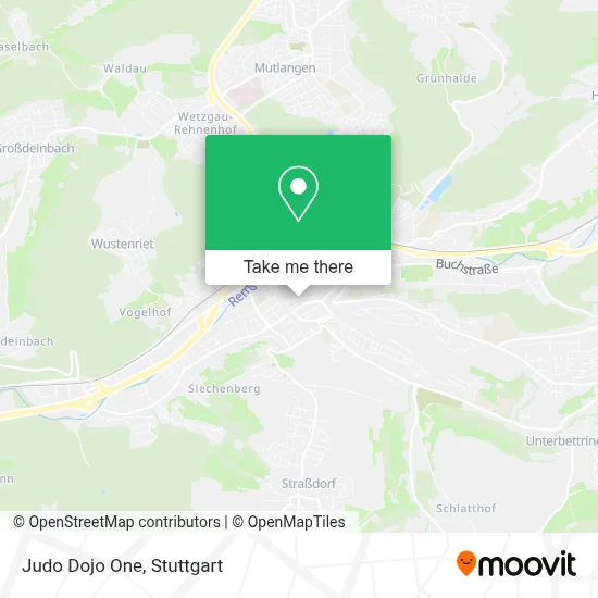 Judo Dojo One map