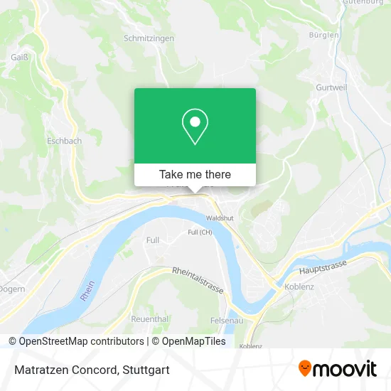 Matratzen Concord map