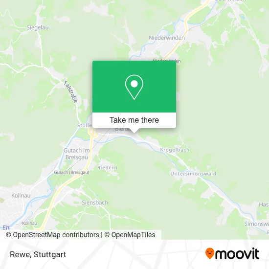 Rewe map