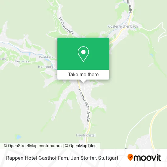 Rappen Hotel-Gasthof Fam. Jan Stoffer map