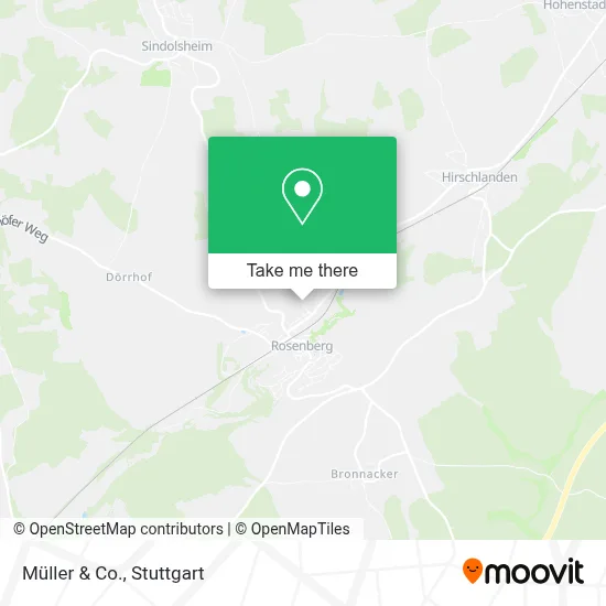Müller & Co. map