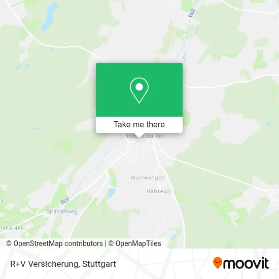 R+V Versicherung map