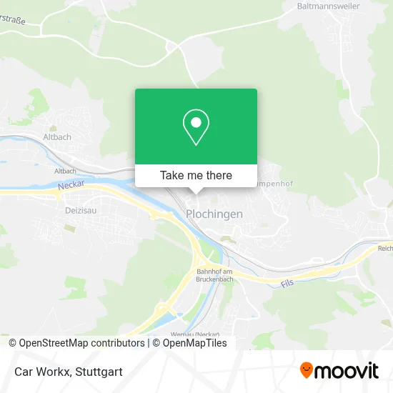 Car Workx map