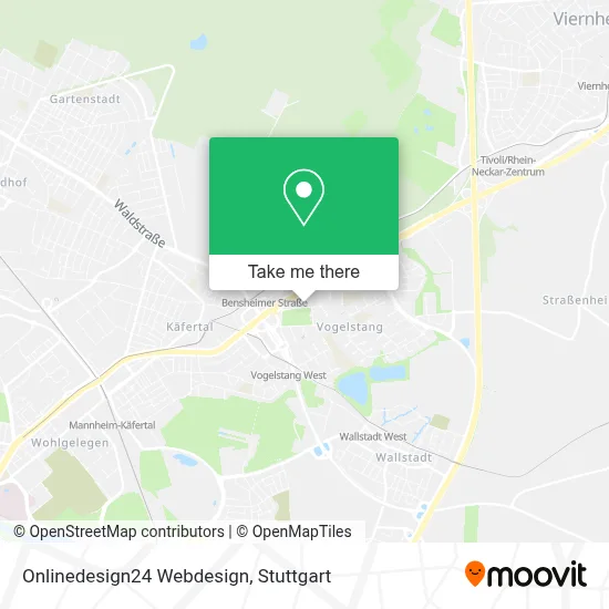 Onlinedesign24 Webdesign map