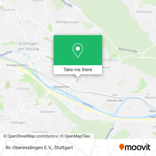 Rc Oberesslingen E.V. map