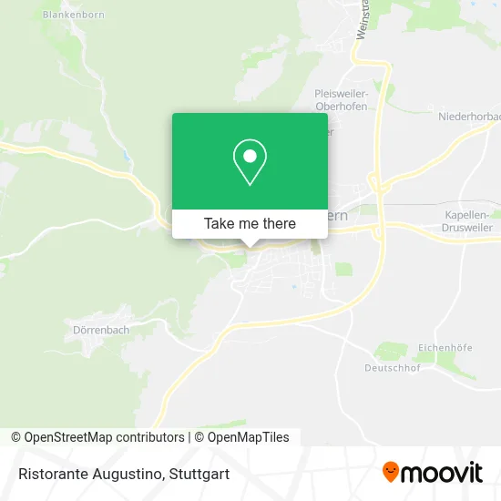 Ristorante Augustino map