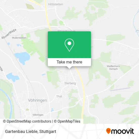 Gartenbau Lieble map