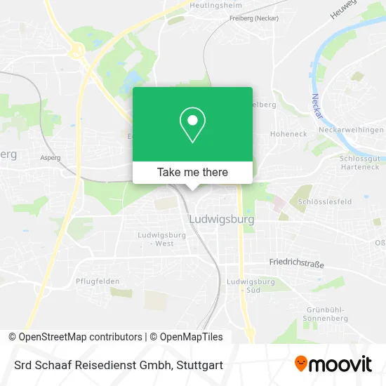 Srd Schaaf Reisedienst Gmbh map