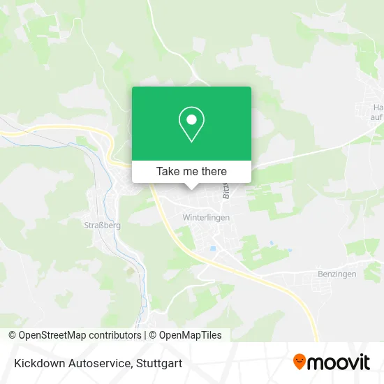 Kickdown Autoservice map