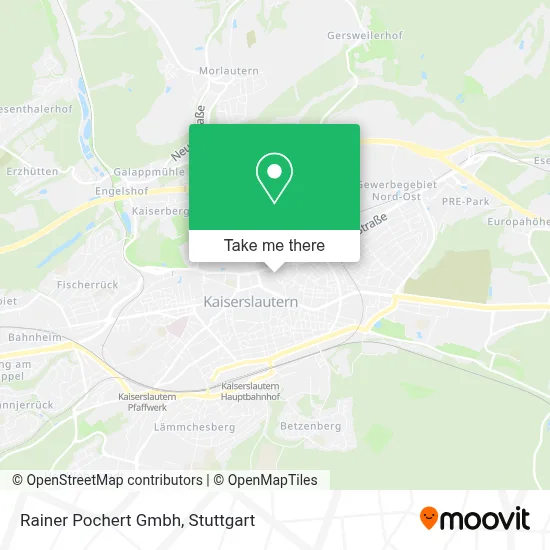 Rainer Pochert Gmbh map