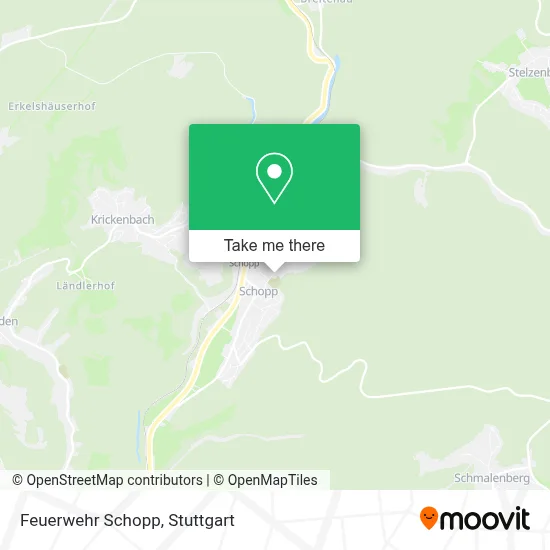 Feuerwehr Schopp map