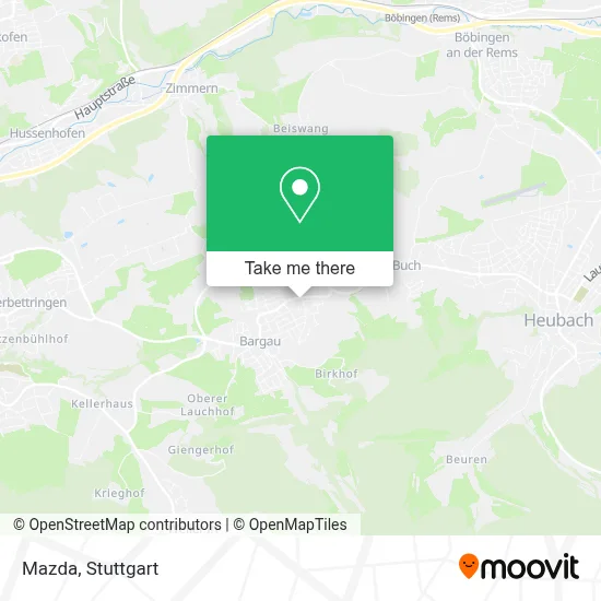 Mazda map