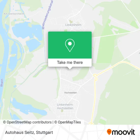 Autohaus Seitz map