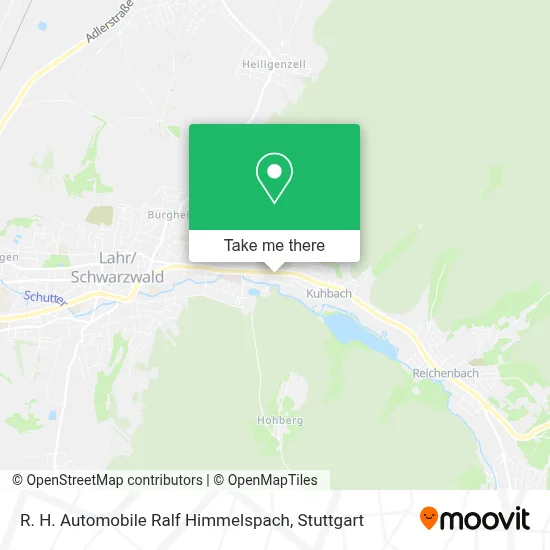 R. H. Automobile Ralf Himmelspach map