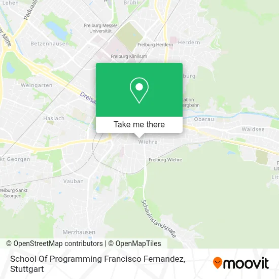 School Of Programming Francisco Fernandez map