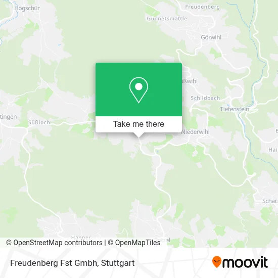 Freudenberg Fst Gmbh map