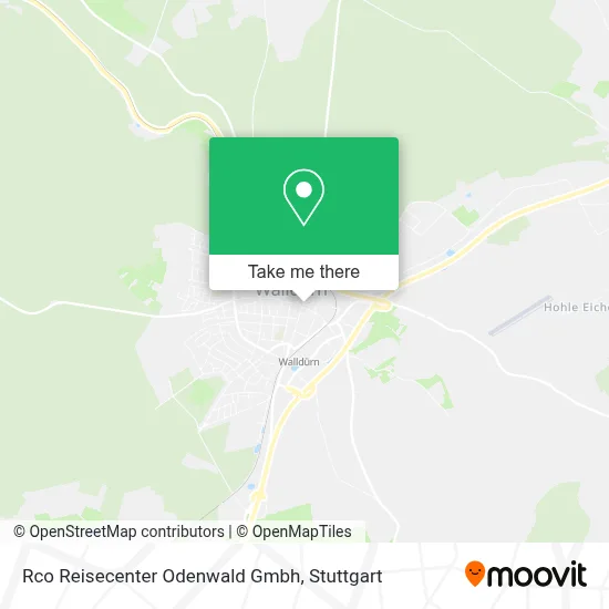 Rco Reisecenter Odenwald Gmbh map