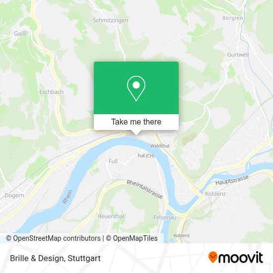 Brille & Design map