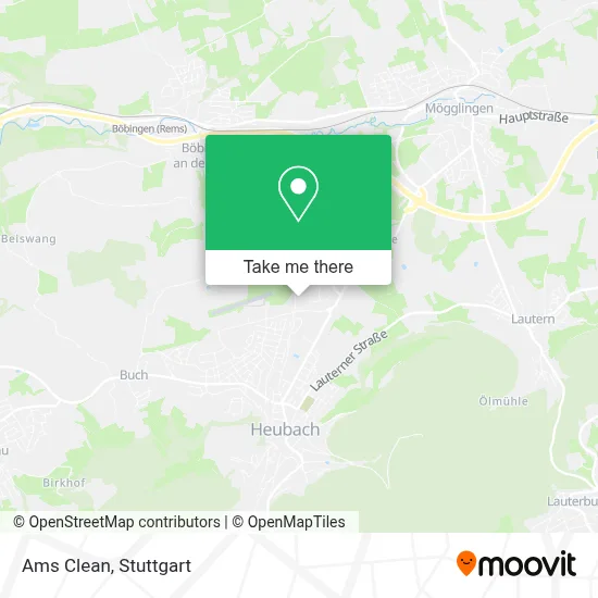 Ams Clean map