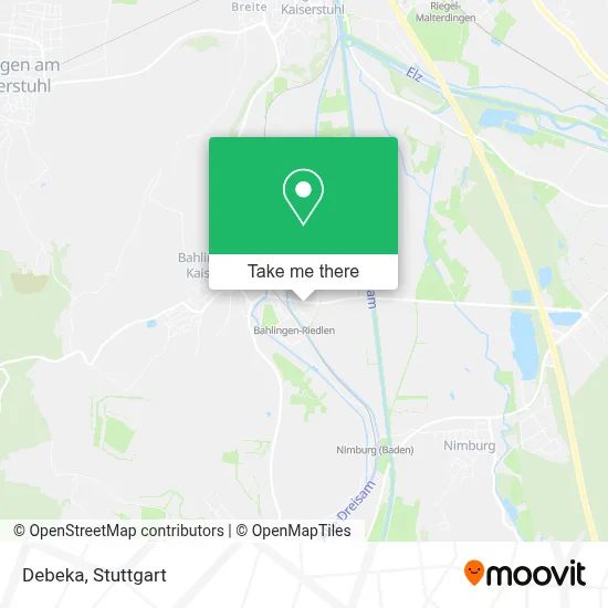 Debeka map