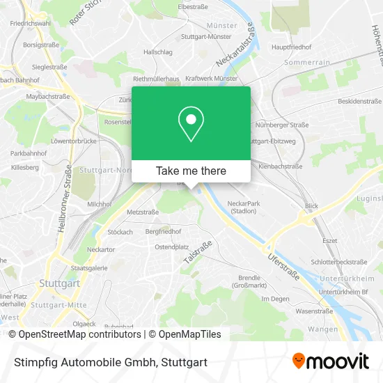 Stimpfig Automobile Gmbh map