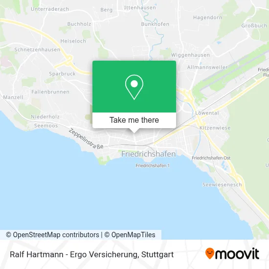 Ralf Hartmann - Ergo Versicherung map