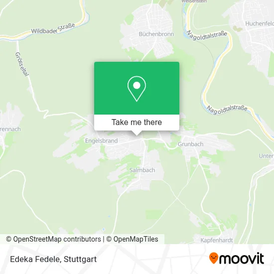 Edeka Fedele map