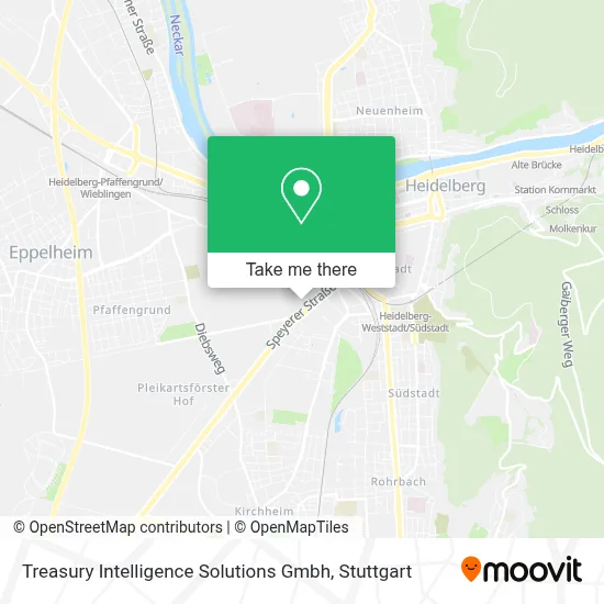 Treasury Intelligence Solutions Gmbh map