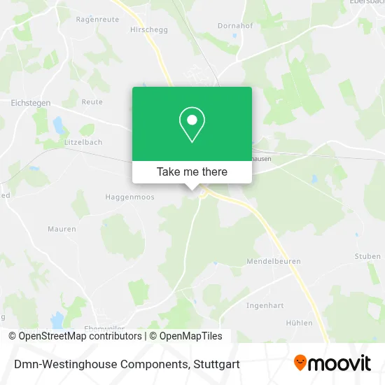 Dmn-Westinghouse Components map