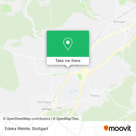 Edeka Weinle map